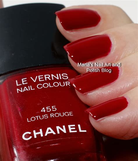 lotus rouge chanel